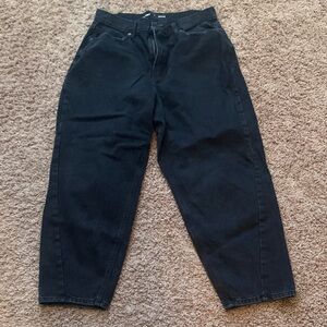Old Navy Extra High-Rise Balloon Jeans - Black